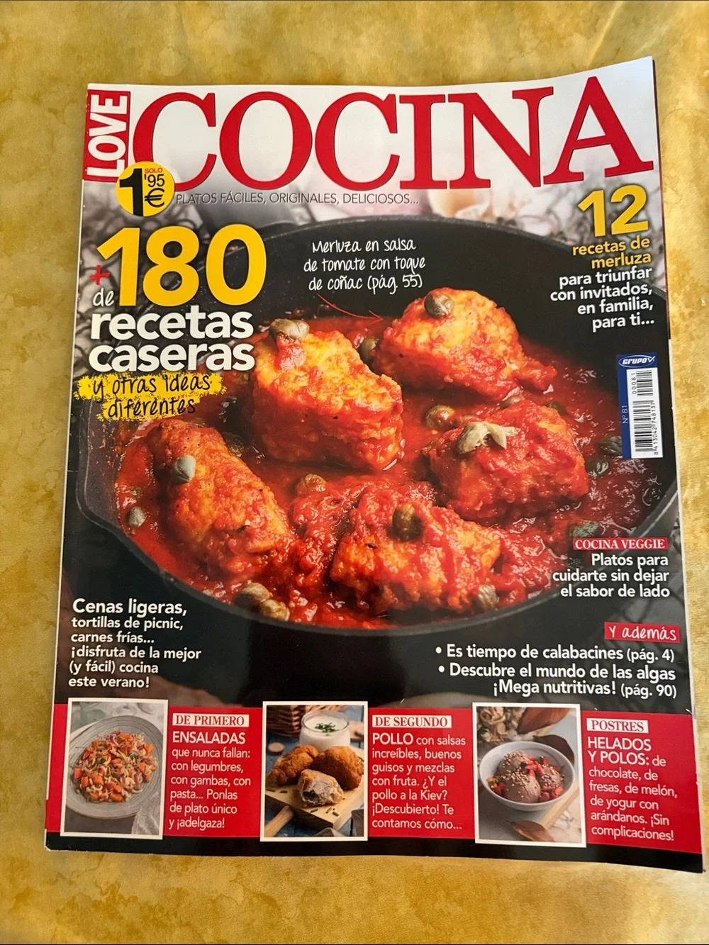Spanish health and cooking magazines lot of 5. From Spain 🇪🇸